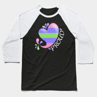 Proud to be Trigender Baseball T-Shirt